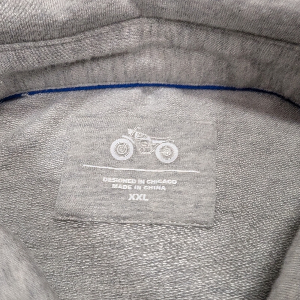 Mugsy Shirt Mens XXL Gray Heathered Polo Short Sleeve Cashmere Blend Casual - Picture 6 of 7